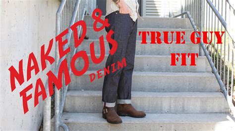 naked and famous denim|Fit Guide